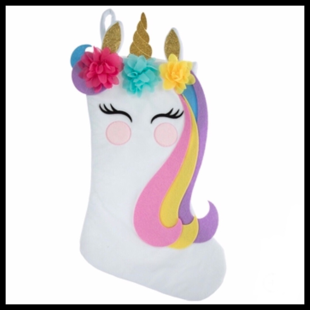 UNICORN CHRISTMAS STOCKING